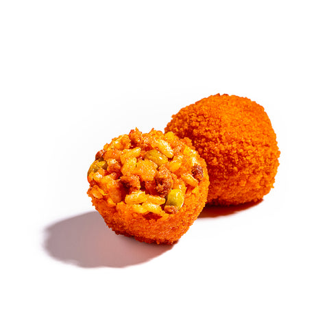 Arancino Rosso Ragù e Piselli